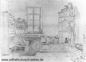 Küche in Buschs Elternhaus (116 KB)